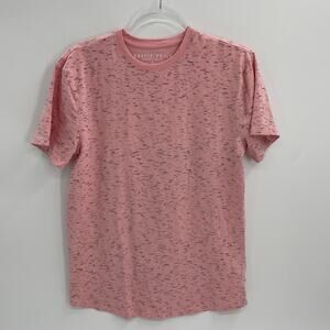 RUSTIC SOULS Womens BioWash T- Shirt Size L Fitted Speckled Short Sleeve Jersey